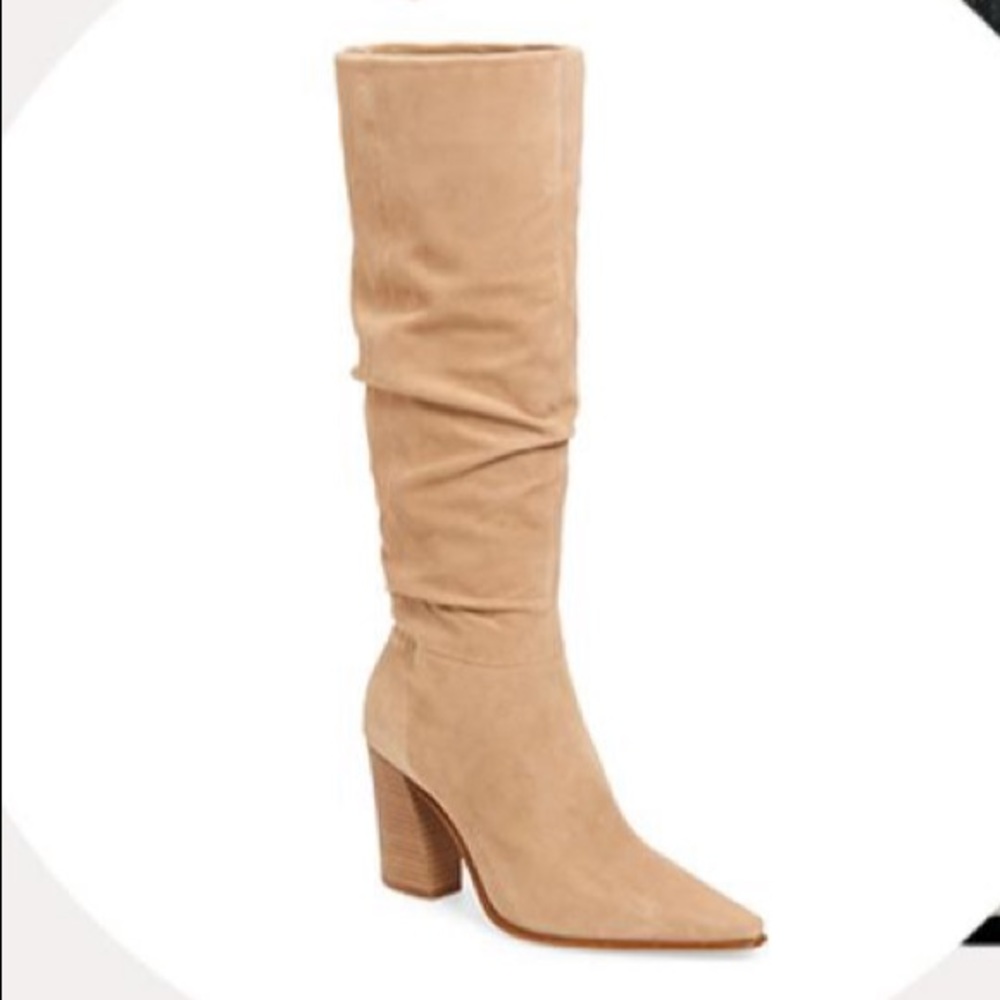 NEW Vince Camuto Derika Tortilla Suede Boots